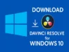 Davinci Resolve Free Download Windows 10